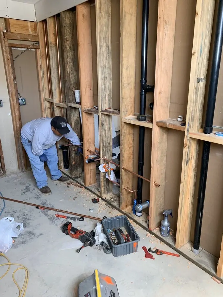 Commercial rough-in plumbing for Water Heater Replacement in Netherwood